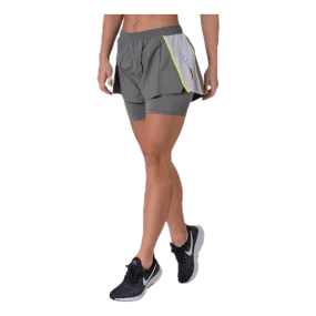 2-IN-1 Woven Shorts Grey