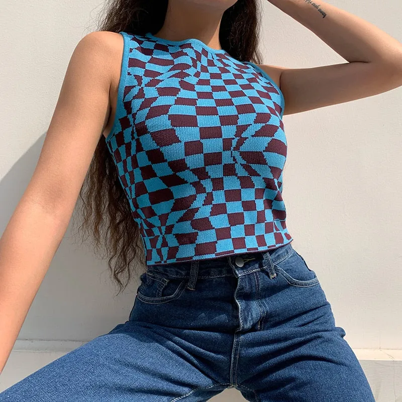 90s KNITTED TOP