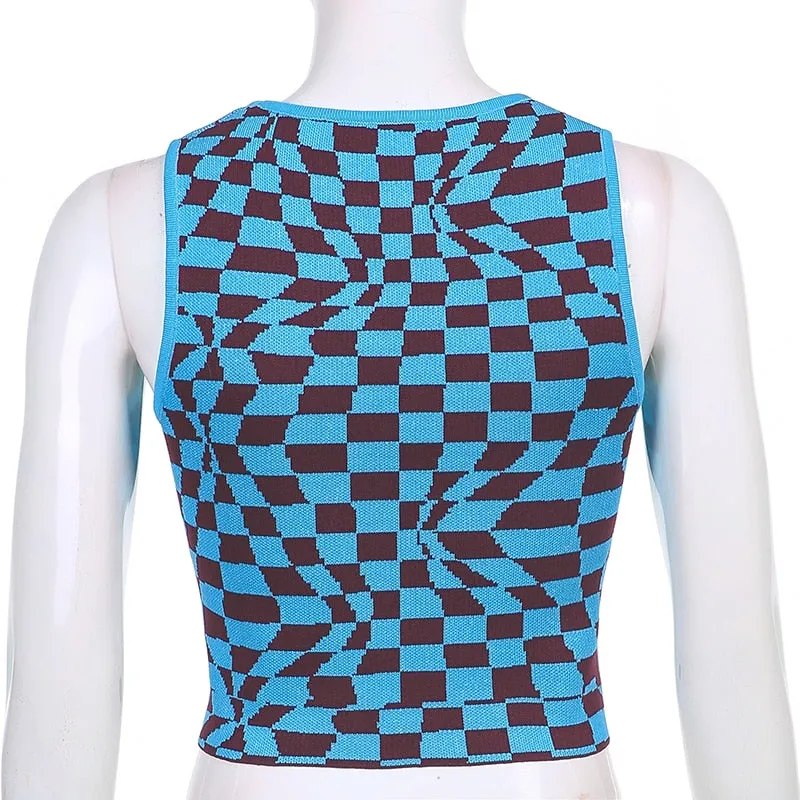 90s KNITTED TOP