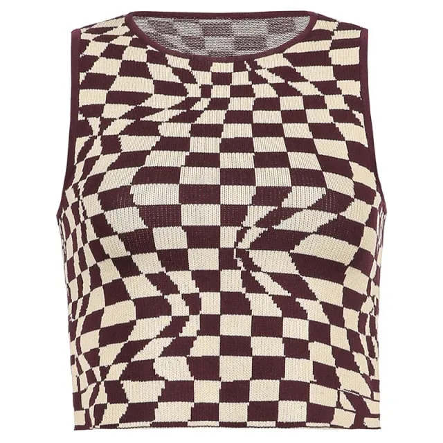 90s KNITTED TOP