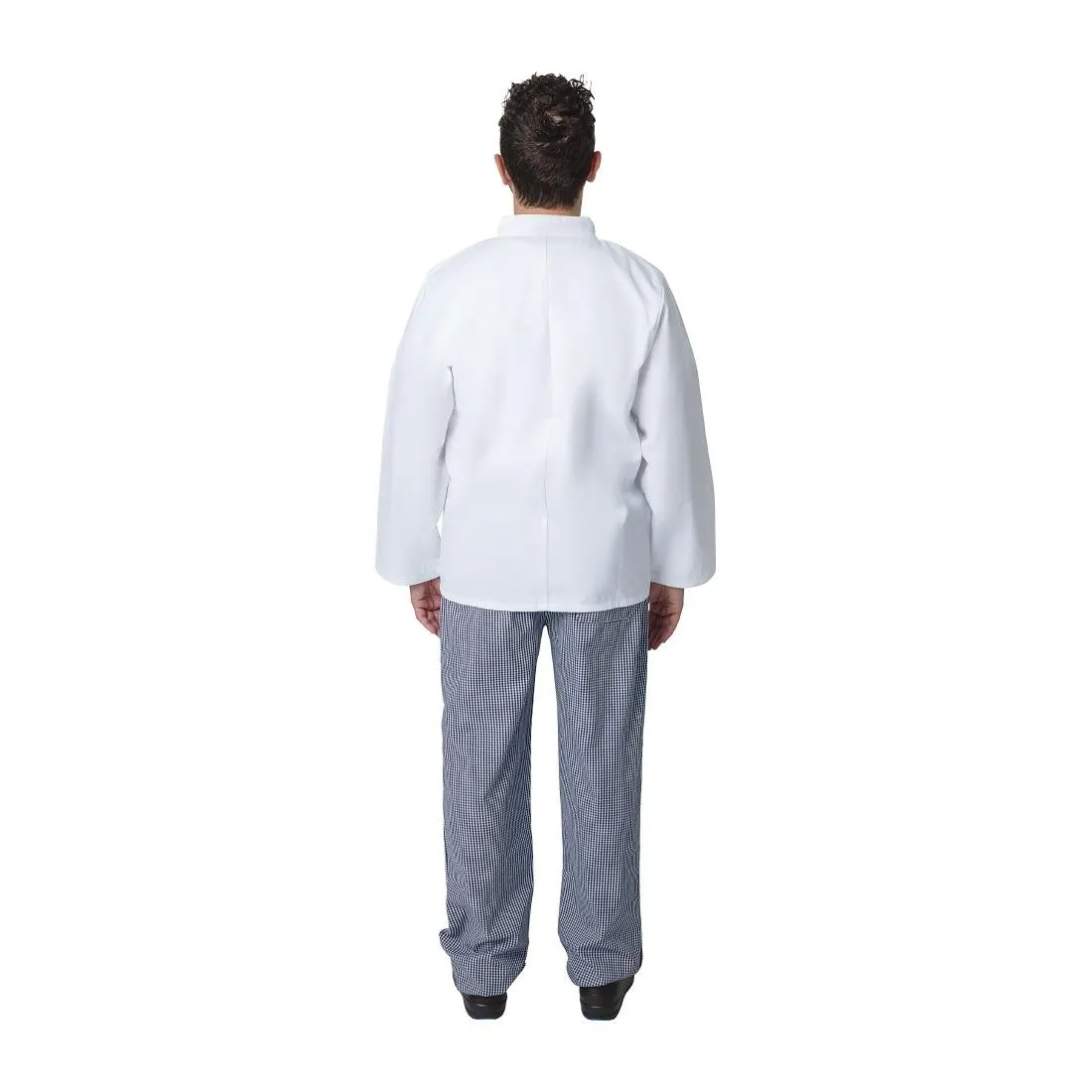 A134-S Whites Vegas Unisex Chefs Jacket Long Sleeve White S