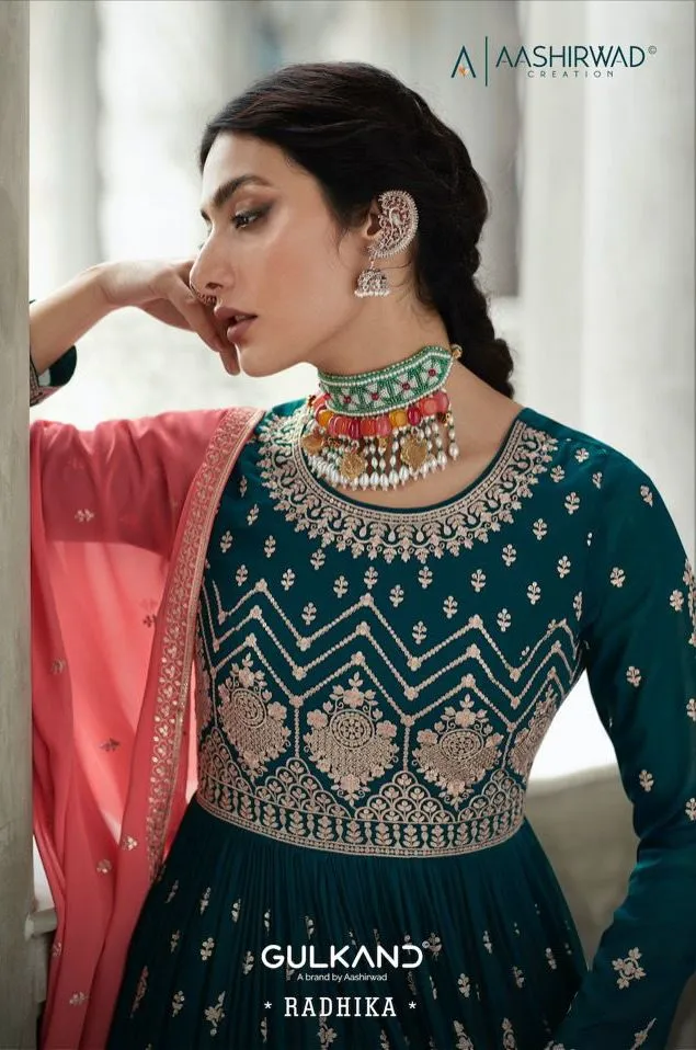AASHIRWAD RADHIKA 9428 SERIES SALWAR SUIT