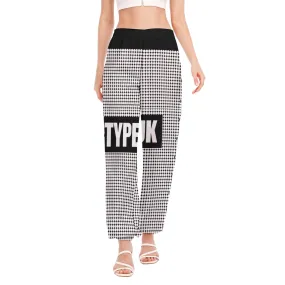 BH91Women's Casual Sport Pants With Side Button Closure