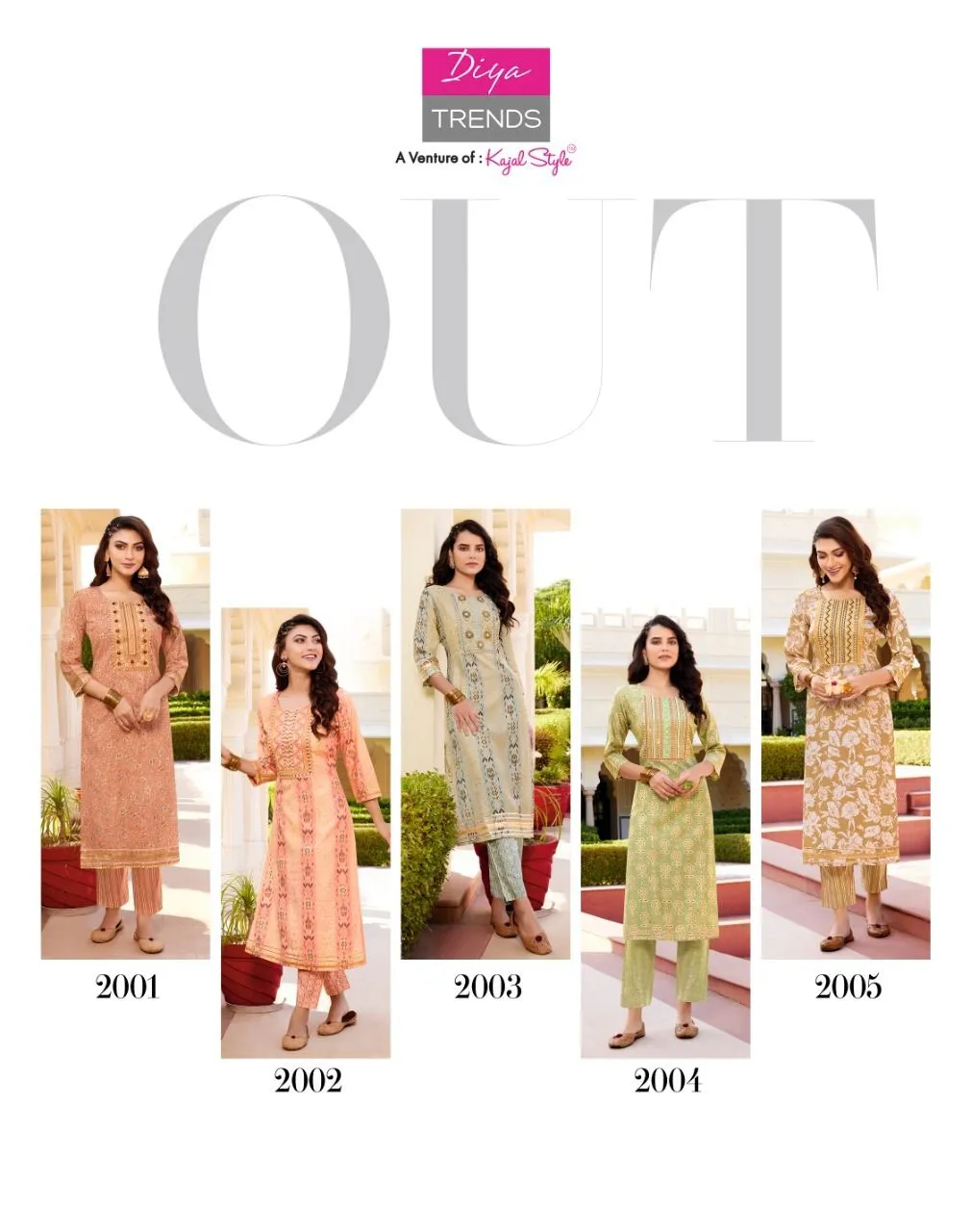DIYA GOLDY VOL-2 CHANDERI FOIL PRINT SUIT