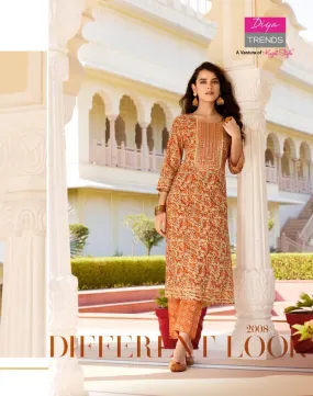 DIYA GOLDY VOL-2 CHANDERI FOIL PRINT SUIT