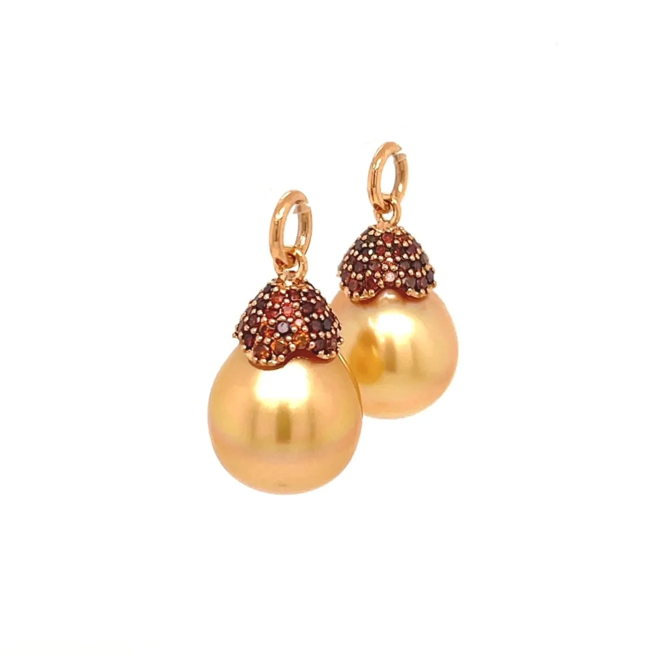 Golden Pearl Jackets with Cabernet Diamonds