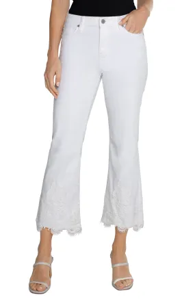 Hannah Lace Hem Jeans