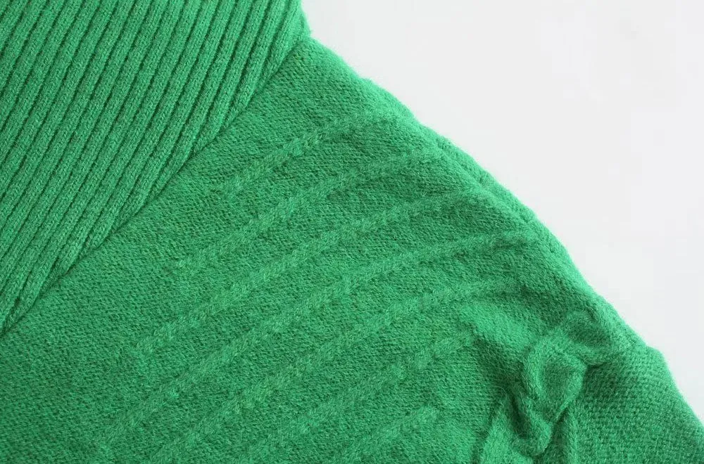 KNIT SWEATER WITH ZIP-UP
