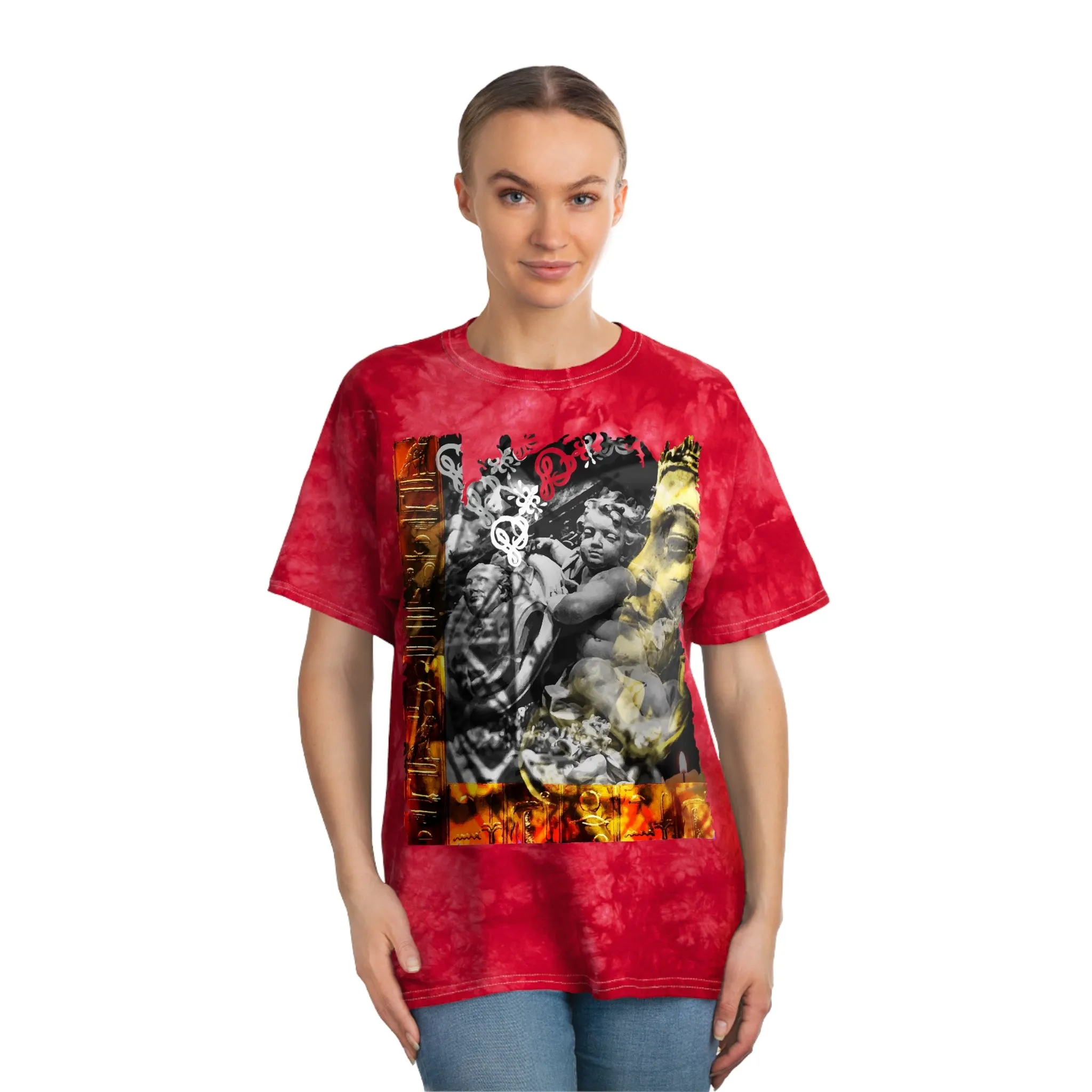 LD U.N.I.T.Y Tie-Dye Tee, Crystal