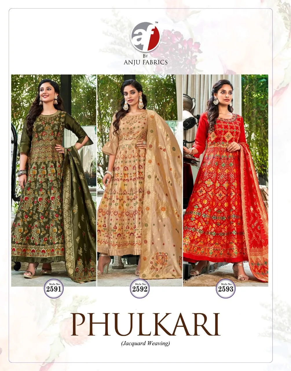 PHULKARI HEAVY PARTY WEAR GOWN