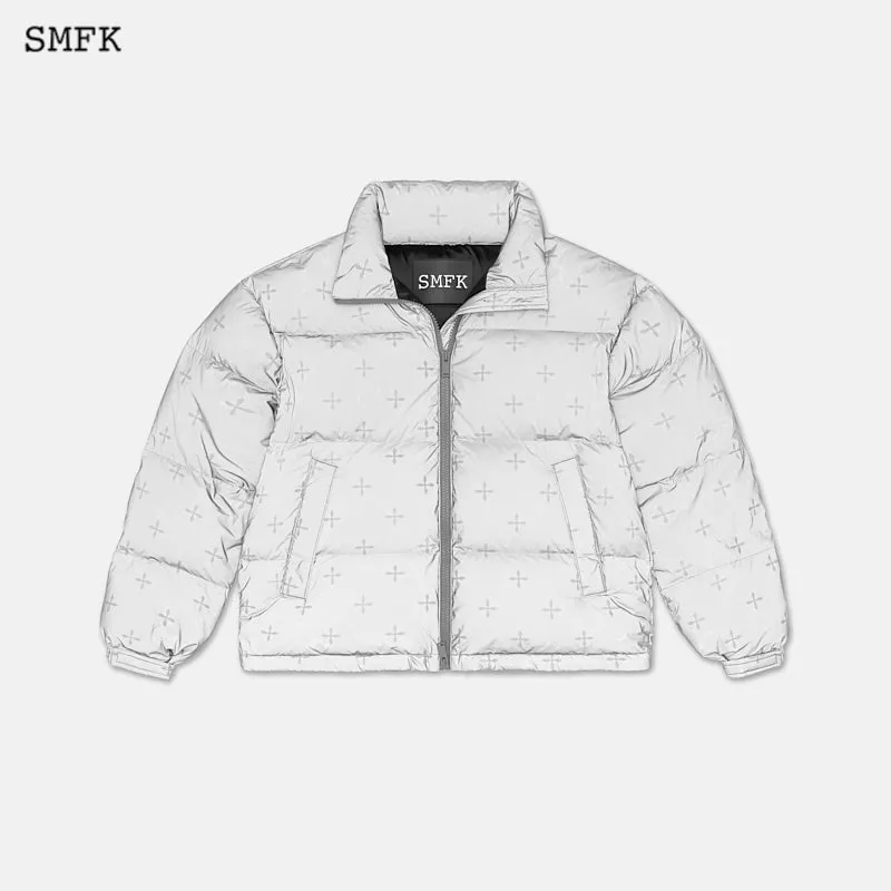 Reflective Garden Polar Down Jacket