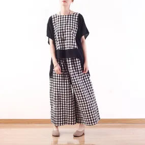 Women Summer Suits Loose Women Wide Legs ATM96251
